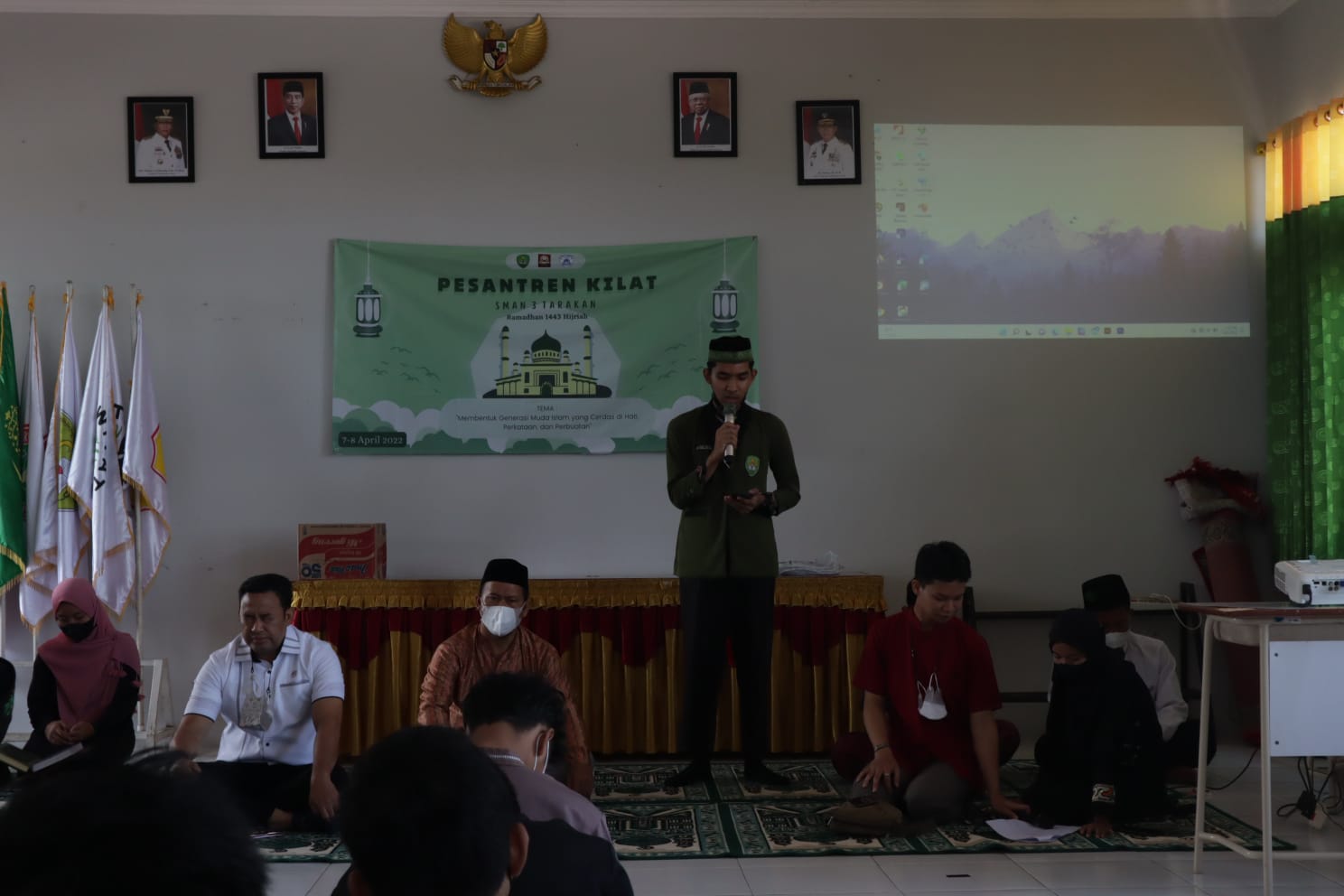 Pelaksanaan Kegiatan Pesantren Kilat 2022 SMAN 3 Tarakan