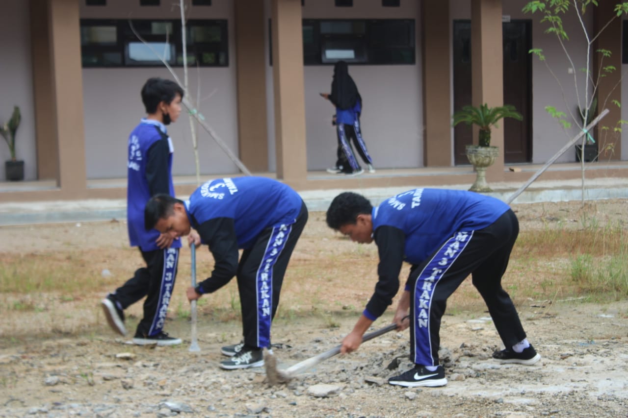 Kegiatan Senam Pagi dan Kerja Bakti