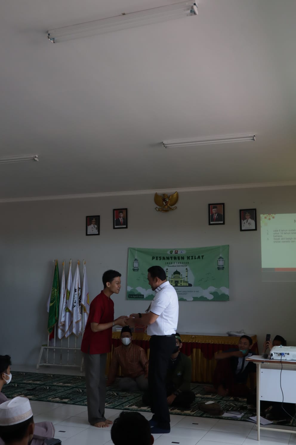 Pelaksanaan Kegiatan Pesantren Kilat 2022 SMAN 3 Tarakan
