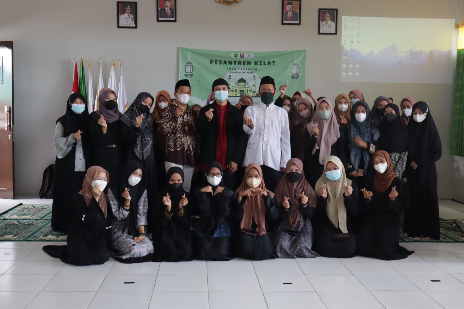 Pelaksanaan Kegiatan Pesantren Kilat 2022 SMAN 3 Tarakan
