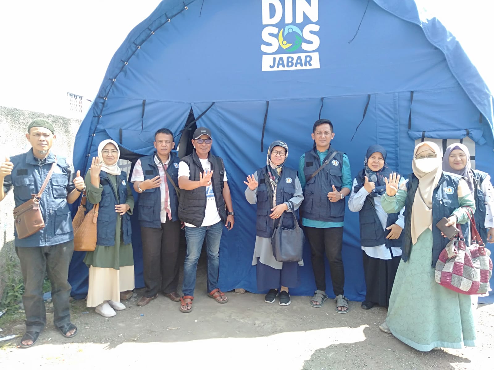 Kegiatan SMA Negeri 4 Kota Tasikmalaya, Peduli Bencana Banjir di Garut