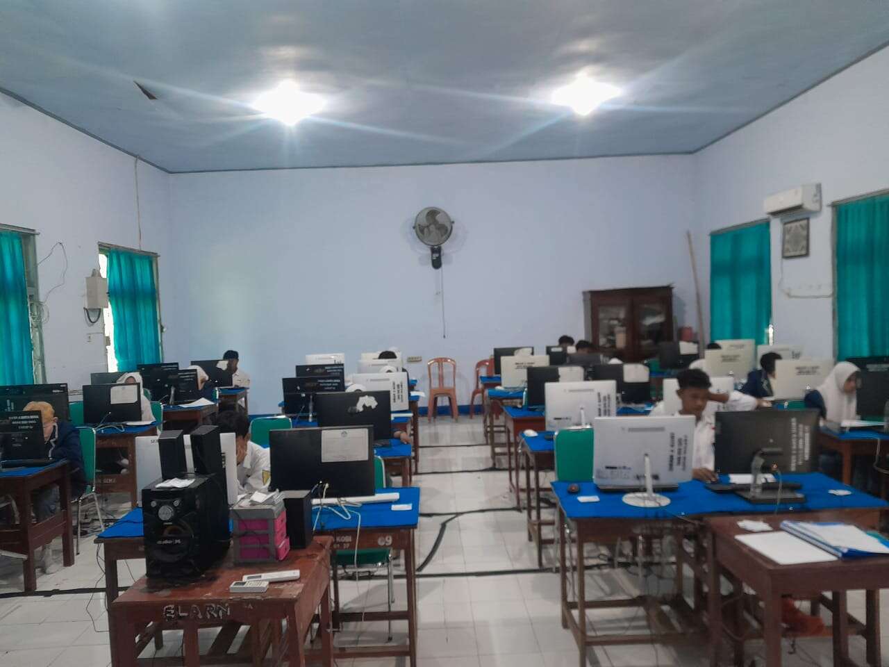 elaksanaan Tes Kemampuan Akademik Susulan Tahun 2025 di SMAN 4 Kota Bim