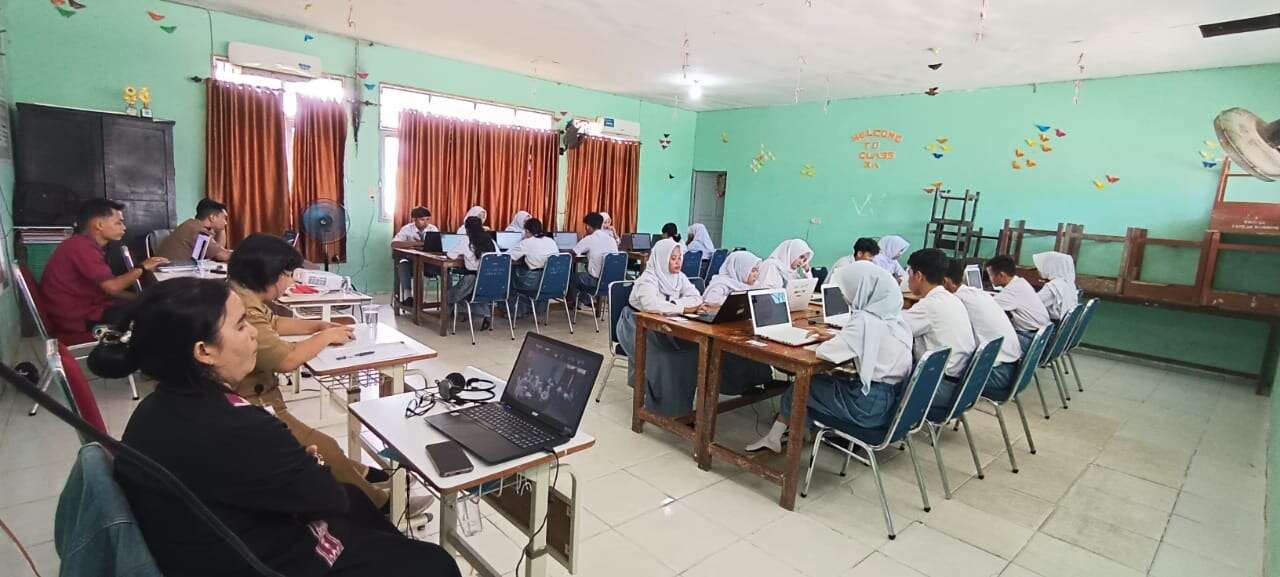 SMA NEGERI 4 SINTANG SUKSES MELAKSANAKAN TES KOMPETENSI AKADEMIK (TKA) TAHUN 2025