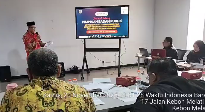 Presentasi Keterbukaan Informasi Publik SMAN 5 Jakarta
