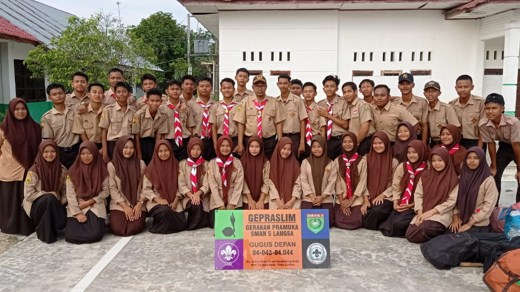 Pramuka SMA Negeri 5 Langsa akan Melakukan Persami Di Bumi Perkemahan Swimbath Tanggal 26 s.d 27 Agustus 2023