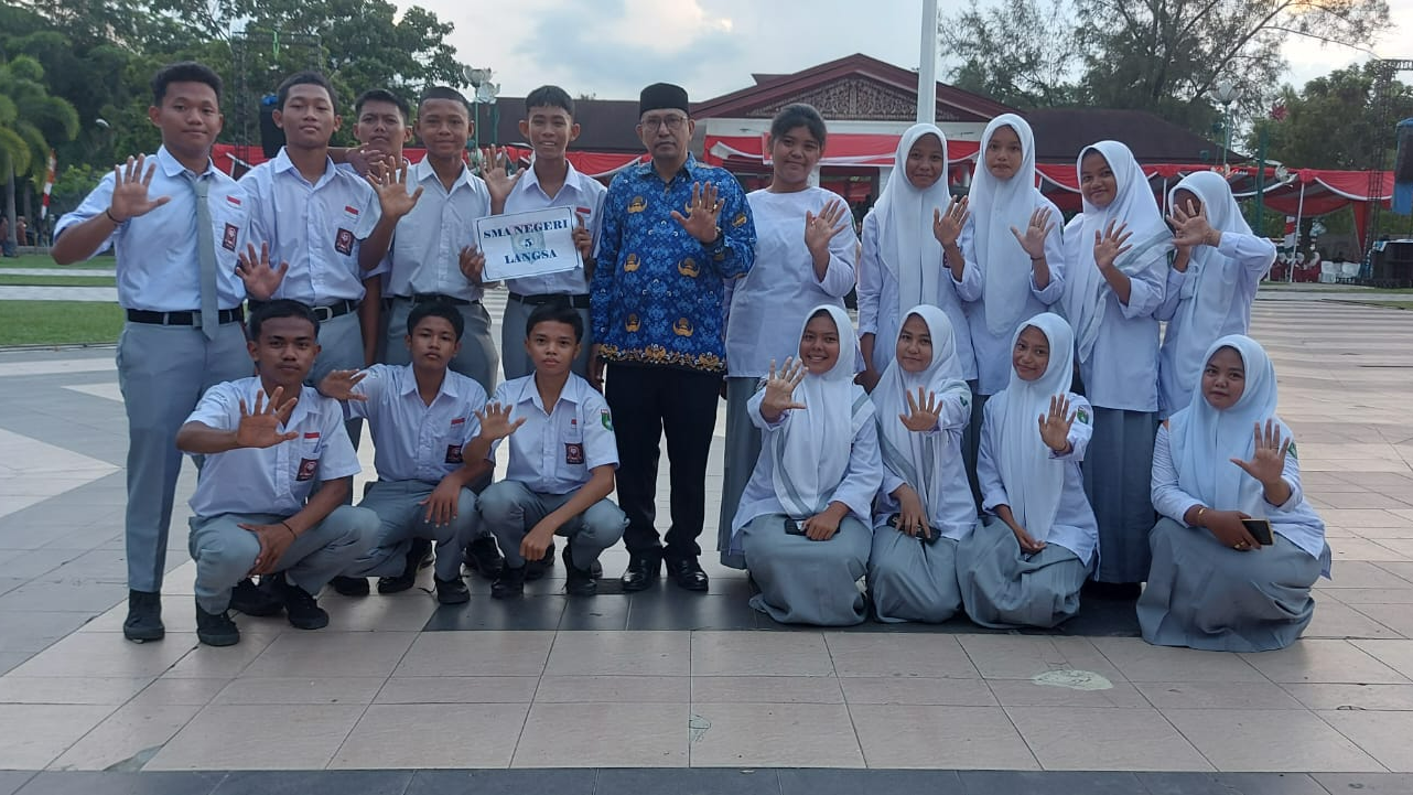 Upacara Memperingati Hari Kemerdekaan RI ke 78, 17 Agustus 2023 di Lapangan Merdeka Kota Langsa