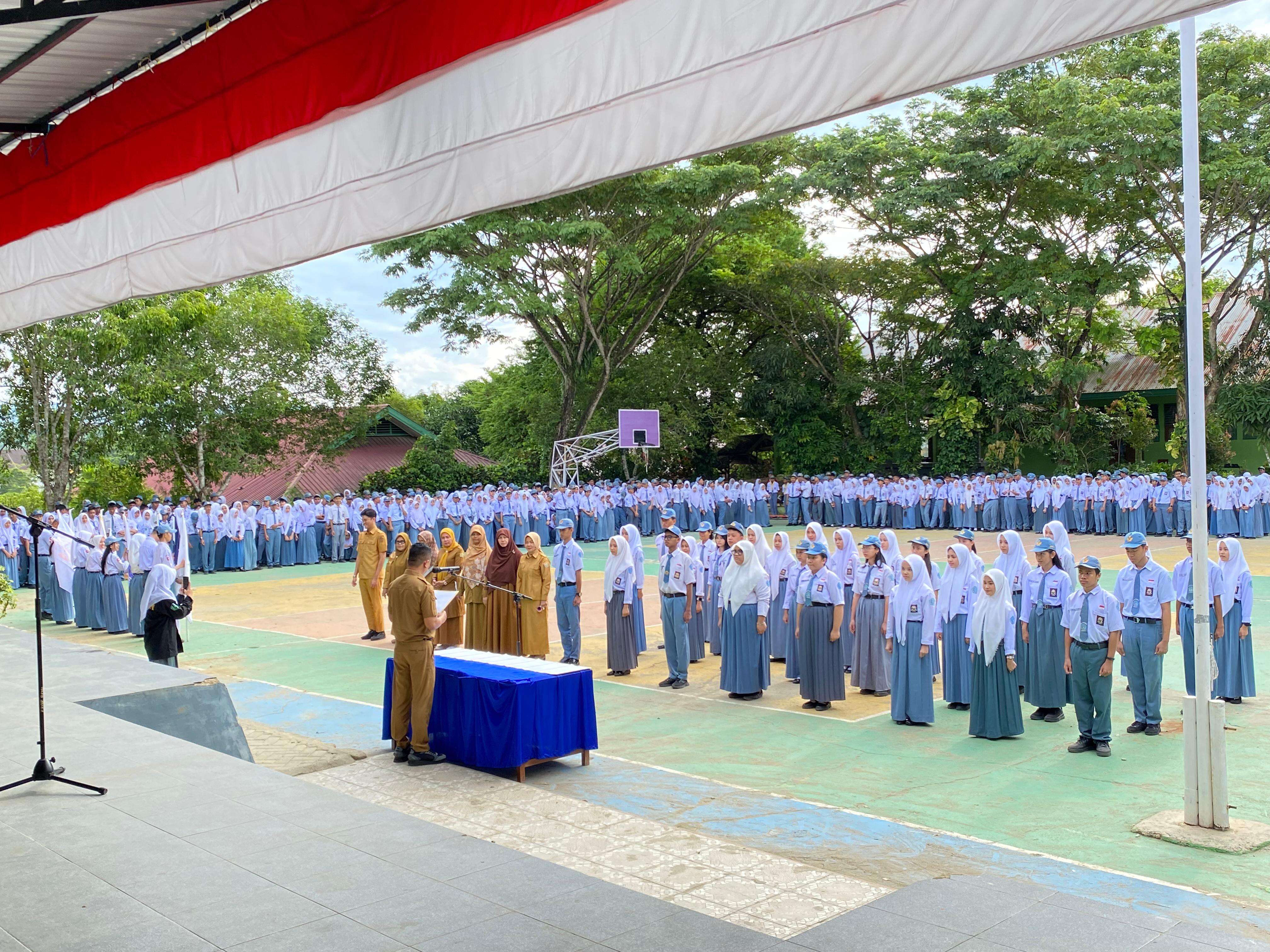 SMAN 6 Kendari Resmi Melantik Kepengurusan Ordebasis Periode 2026/2027
