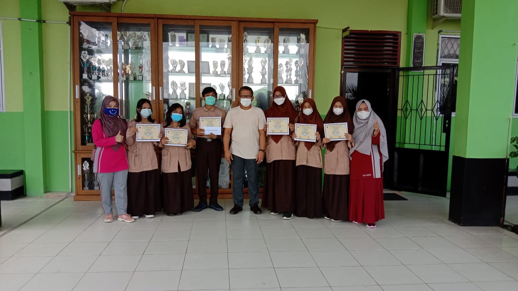 Congratulation siswa SMAN 8 Mandau dalam lomba di SANTO YOSEF