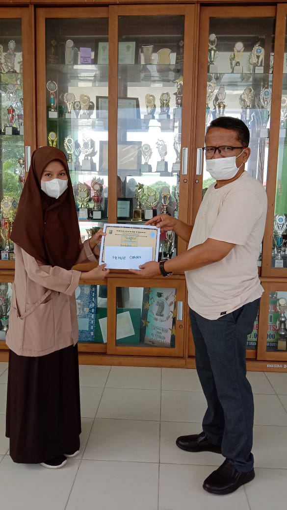 Congratulation siswa SMAN 8 Mandau dalam lomba di SANTO YOSEF