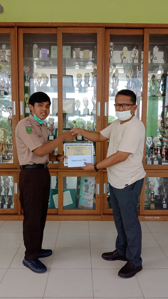 Congratulation siswa SMAN 8 Mandau dalam lomba di SANTO YOSEF