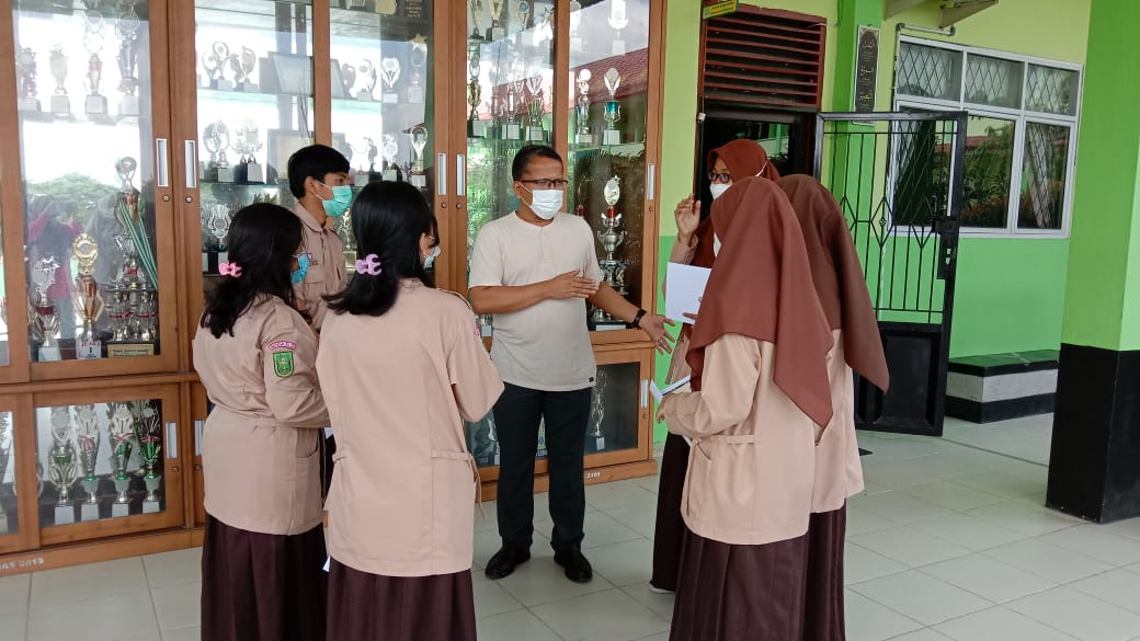 Congratulation siswa SMAN 8 Mandau dalam lomba di SANTO YOSEF