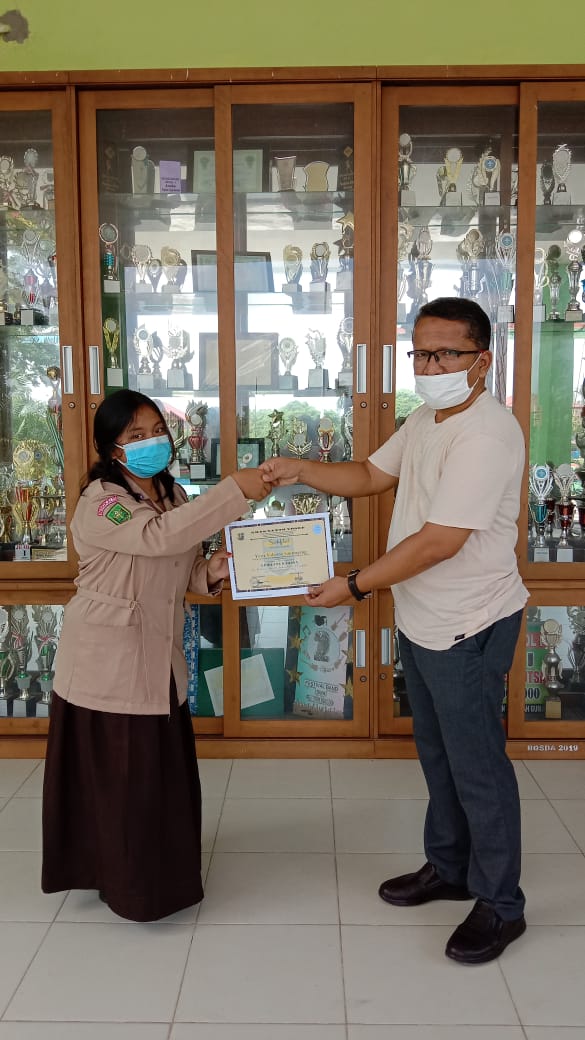 Congratulation siswa SMAN 8 Mandau dalam lomba di SANTO YOSEF