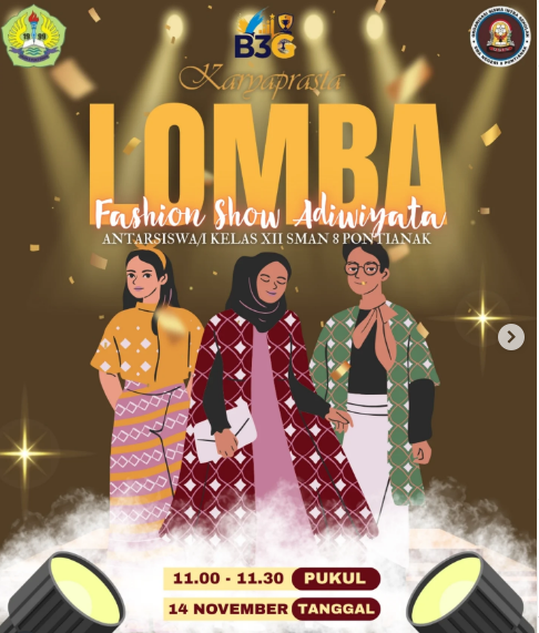 KARYAPRASTA 2025 — LOMBA FASHION SHOW ADIWIYATA KELAS XII!