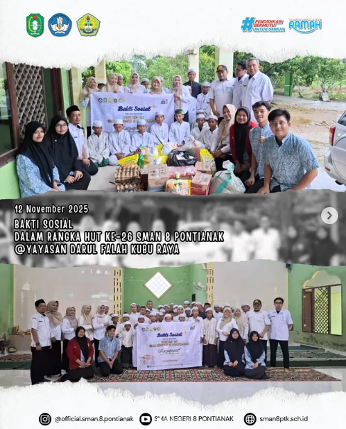 Bakti Sosial Karyaprasta26 📍@darul_falah_kubu_raya