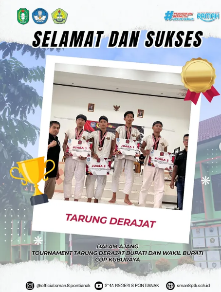 Selamat kepada tim Tarung Derajat :