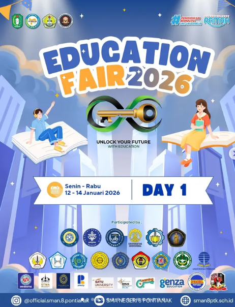 Yuk! Intip keseruan kegiatan Education Fair 2026 di hari pertama! ✨️