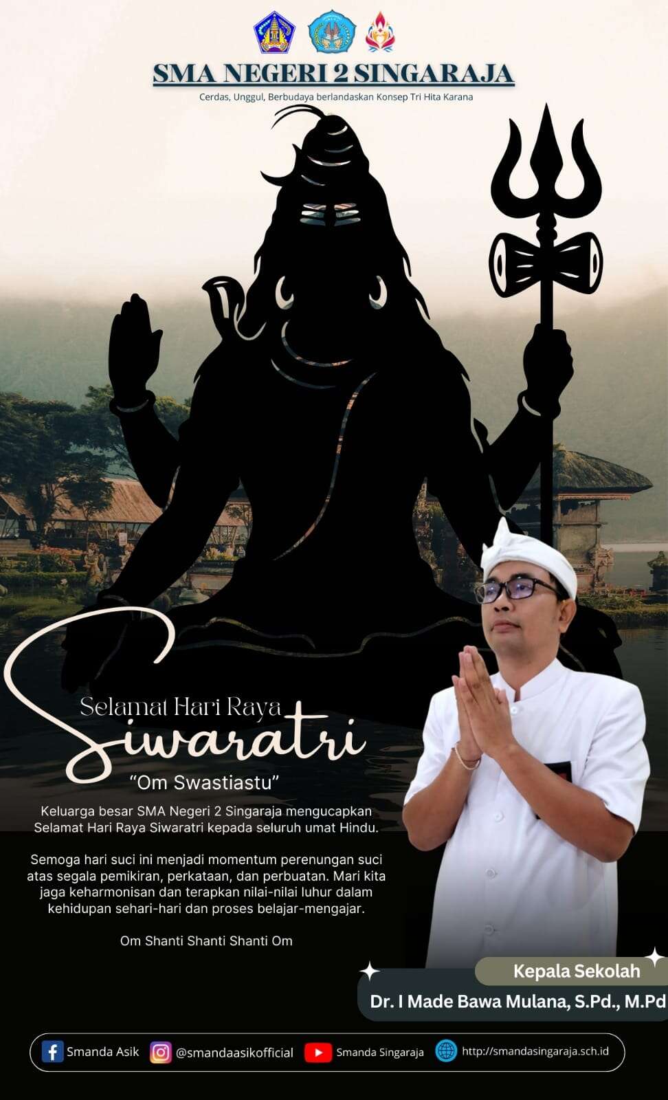 Selamat Hari Raya Siwaratri