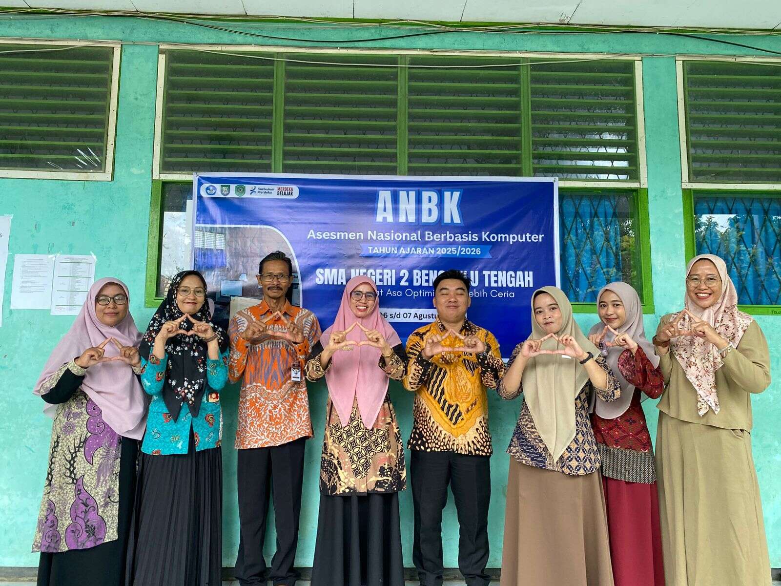 Dokumentasi Kepala Sekolah, Pengawas dan Panitia Pelaksana ANBK Tahun 2025