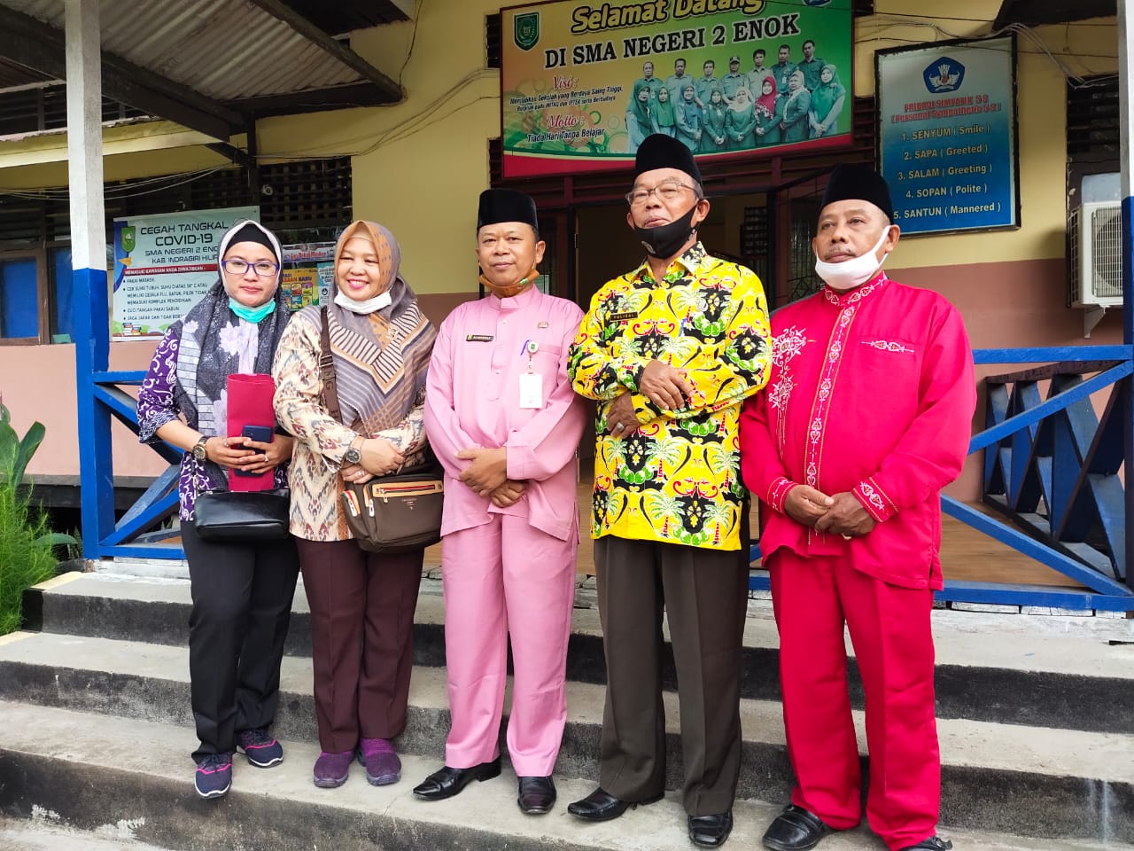 Kunjungan Dinas Perpustakaan dan Arsip Daerah Inhil