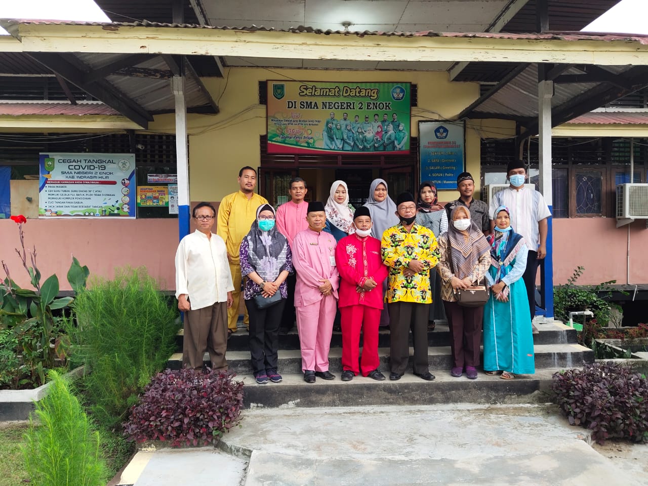 Kunjungan Dinas Perpustakaan dan Arsip Daerah Inhil