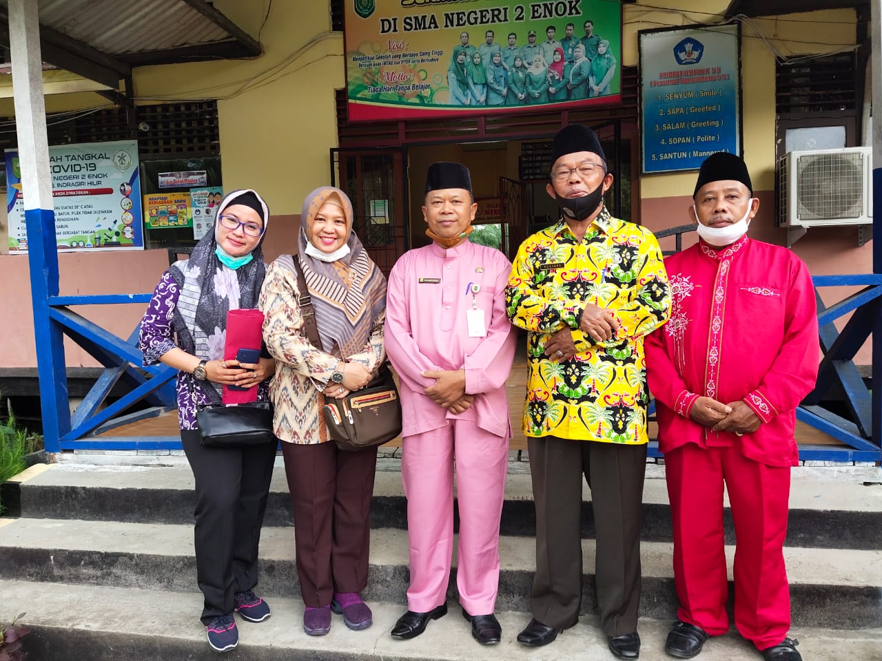 Kunjungan Dinas Perpustakaan dan Arsip Daerah Inhil