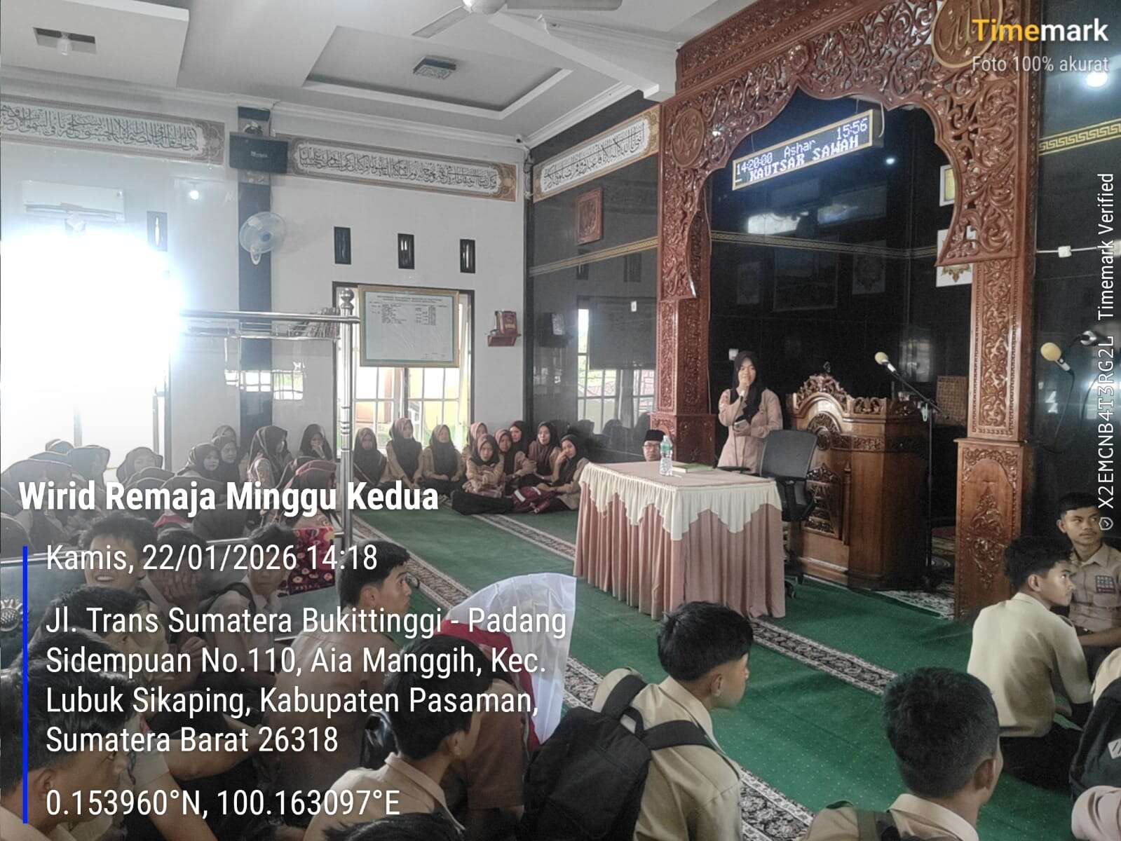 WIRID REMAJA SISWA KELAS XII SMAN 2 LUBUK SIKAPING