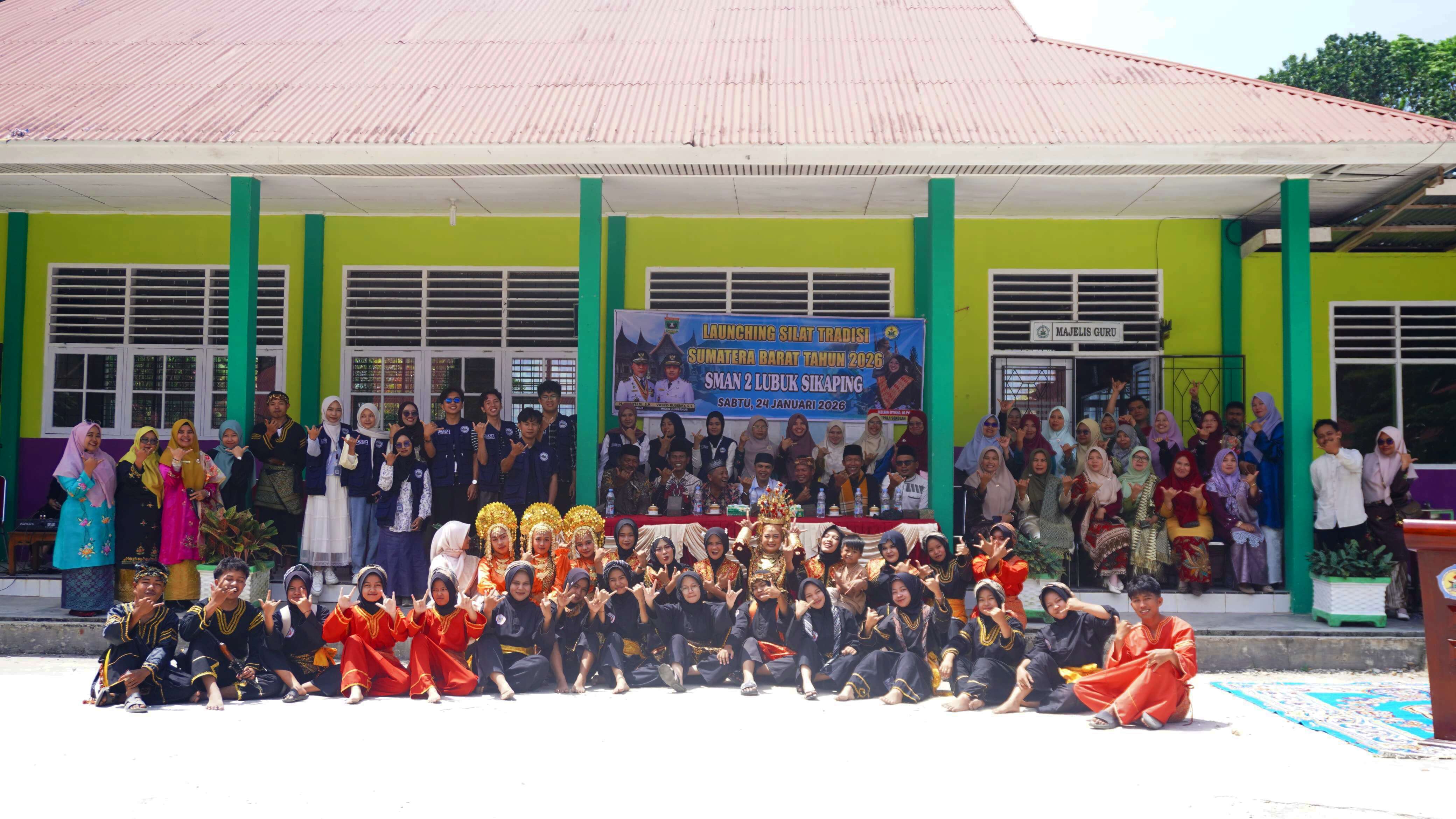 SMAN 2 Lubuk Sikaping Gelar Launching Silat Tradisi SMA/SMK se-Sumatera Barat Tahun 2026