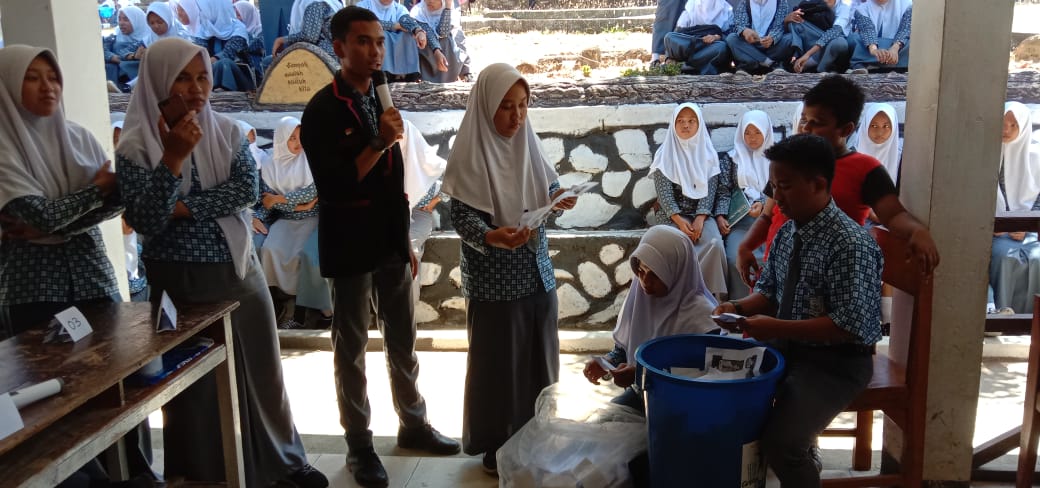 Pemilihan Ketua Osis SMAN 10 Bone