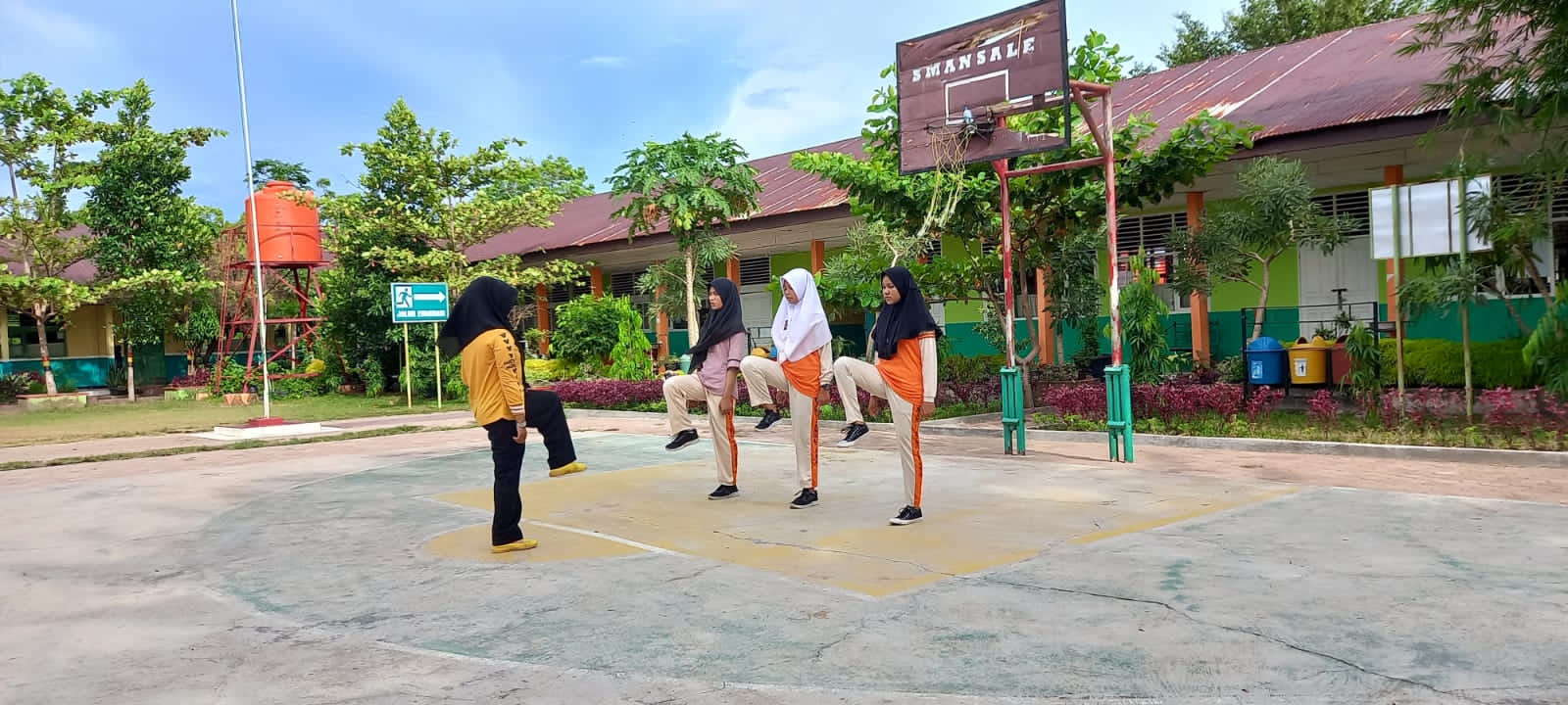 Seleksi Tim Paskibraka SMAN 1 Lengayang