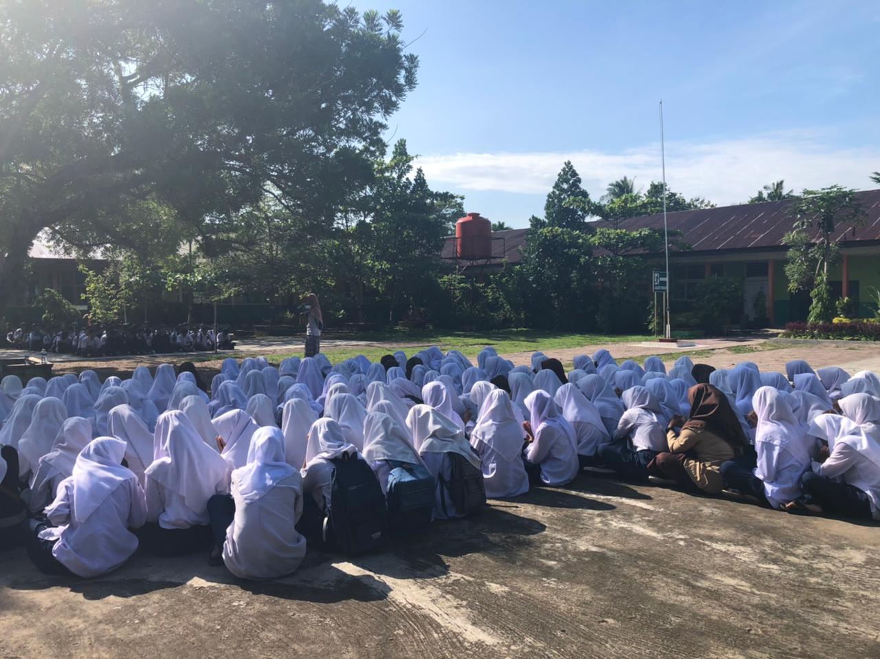 Sosialisasi Calon siswa kelas X SMAN 1 Lengayang