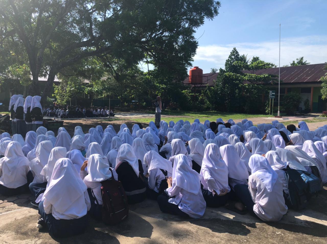 Sosialisasi Calon siswa kelas X SMAN 1 Lengayang