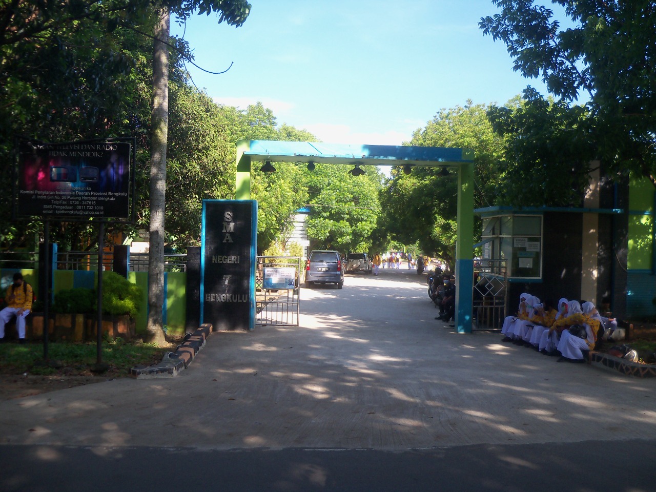 GERBANG UTAMA SMA NEGERI 7 KOTA BENGKULU