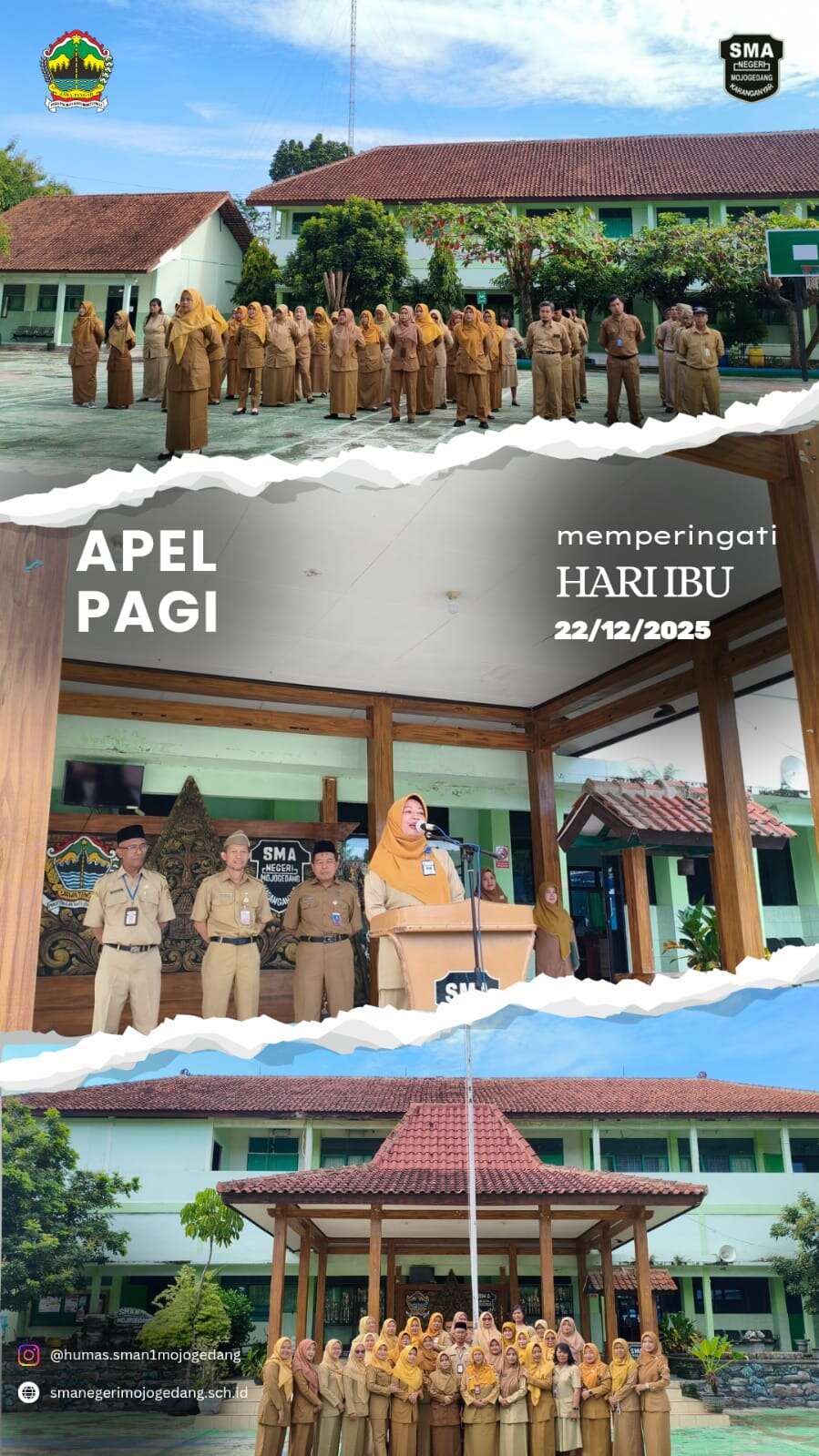 APEL PAGI MEMPERINGATI HARI IBU 22, DESEMBER, 2025