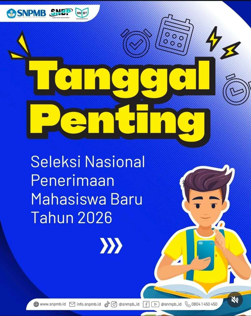 Tanggal Penting SPMB Tahun 2026