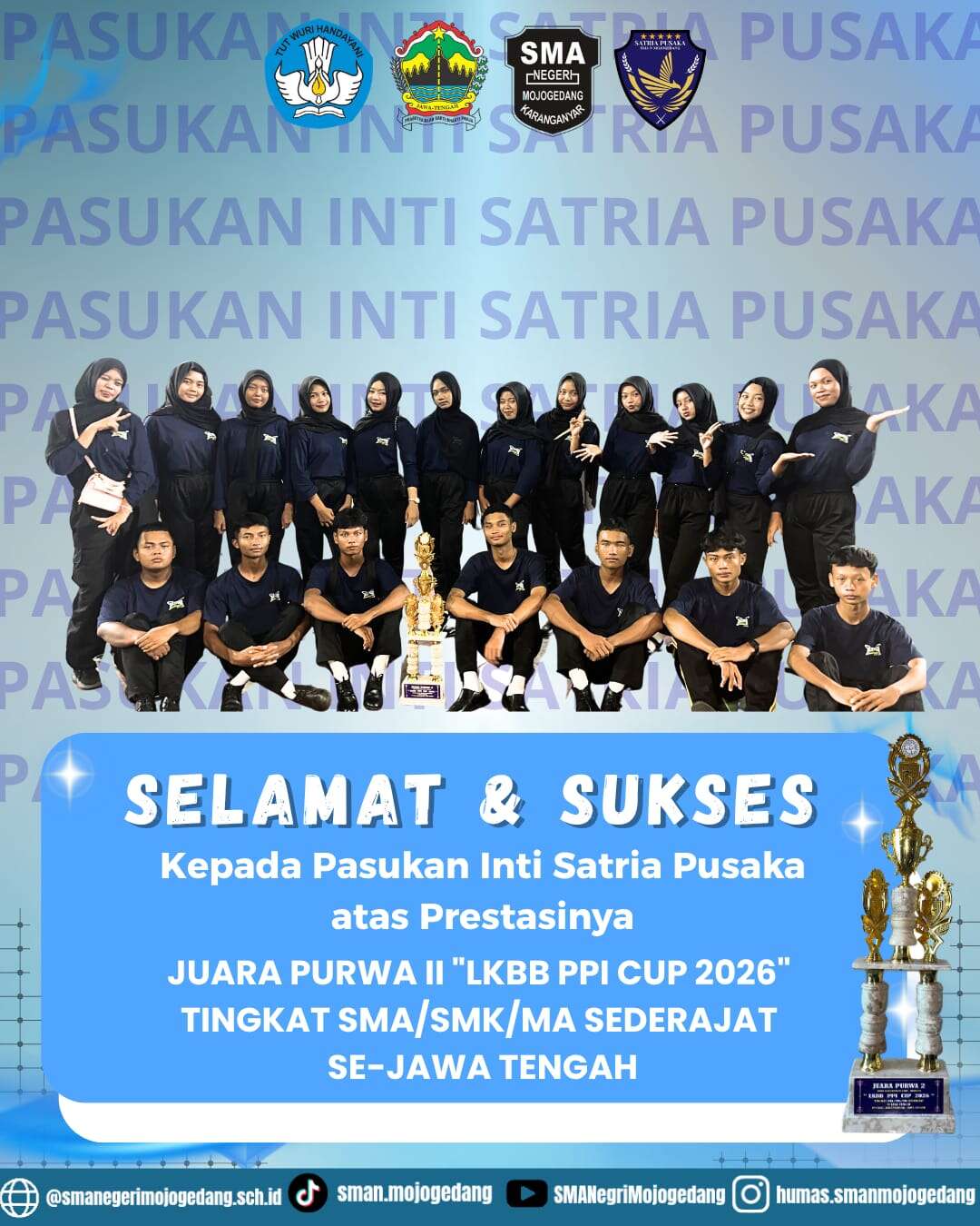 Terimakasih atas dedikasinya🙏🏼