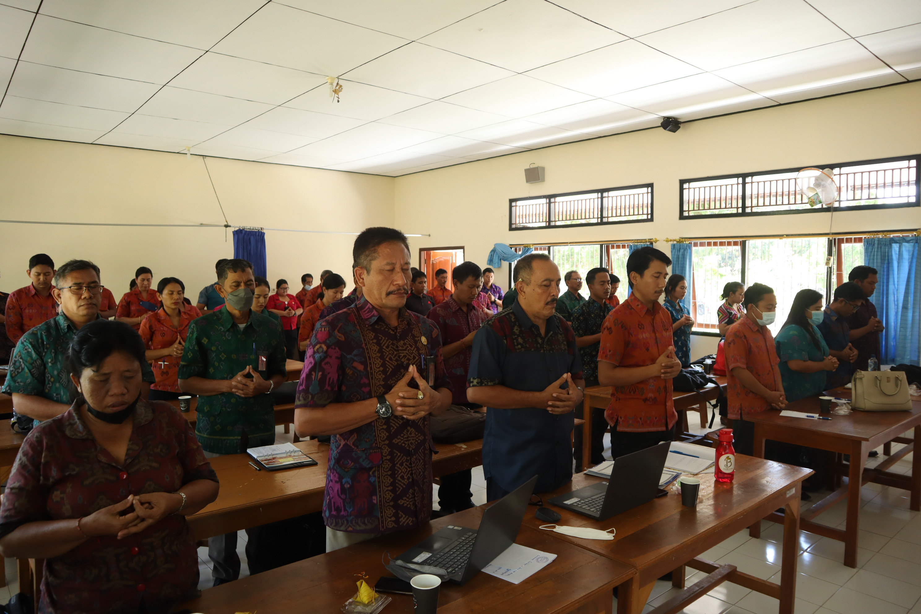 Rapat rutin Evaluasi Pembelajaran bulan Juli-Agustus sekaligus Sosialisasi Perencanaan Berbasis Data