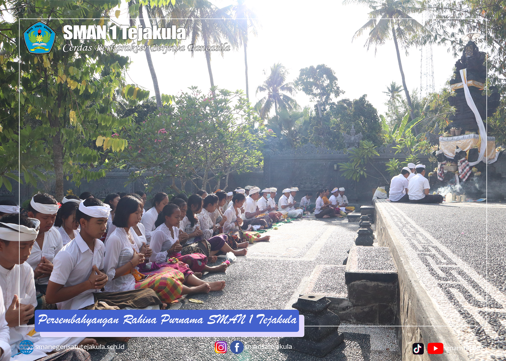 Persembahyangan Rahina Purnama Kapat