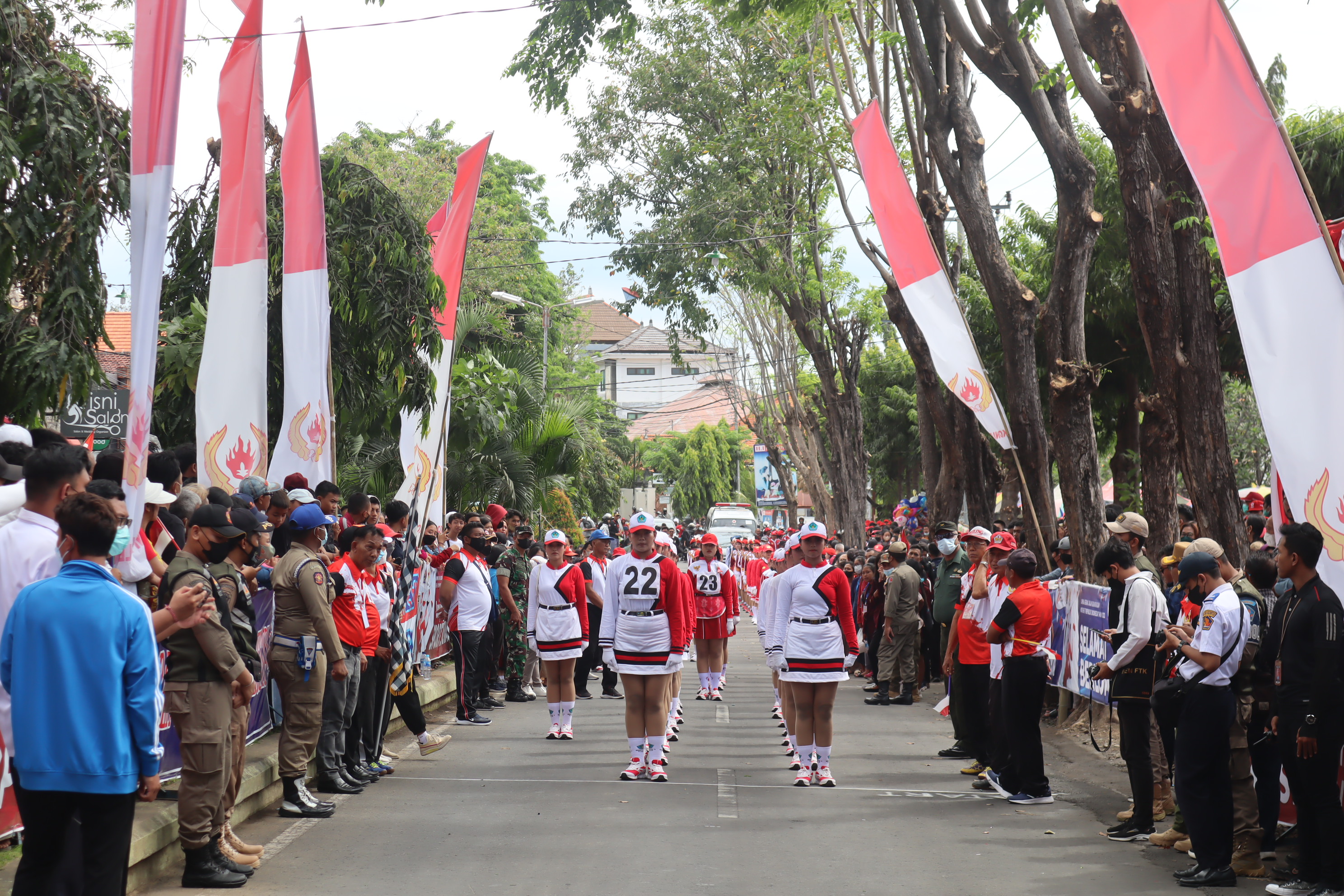 Kegiatan Lomba Gerak Jalan Tingkat Kabupaten