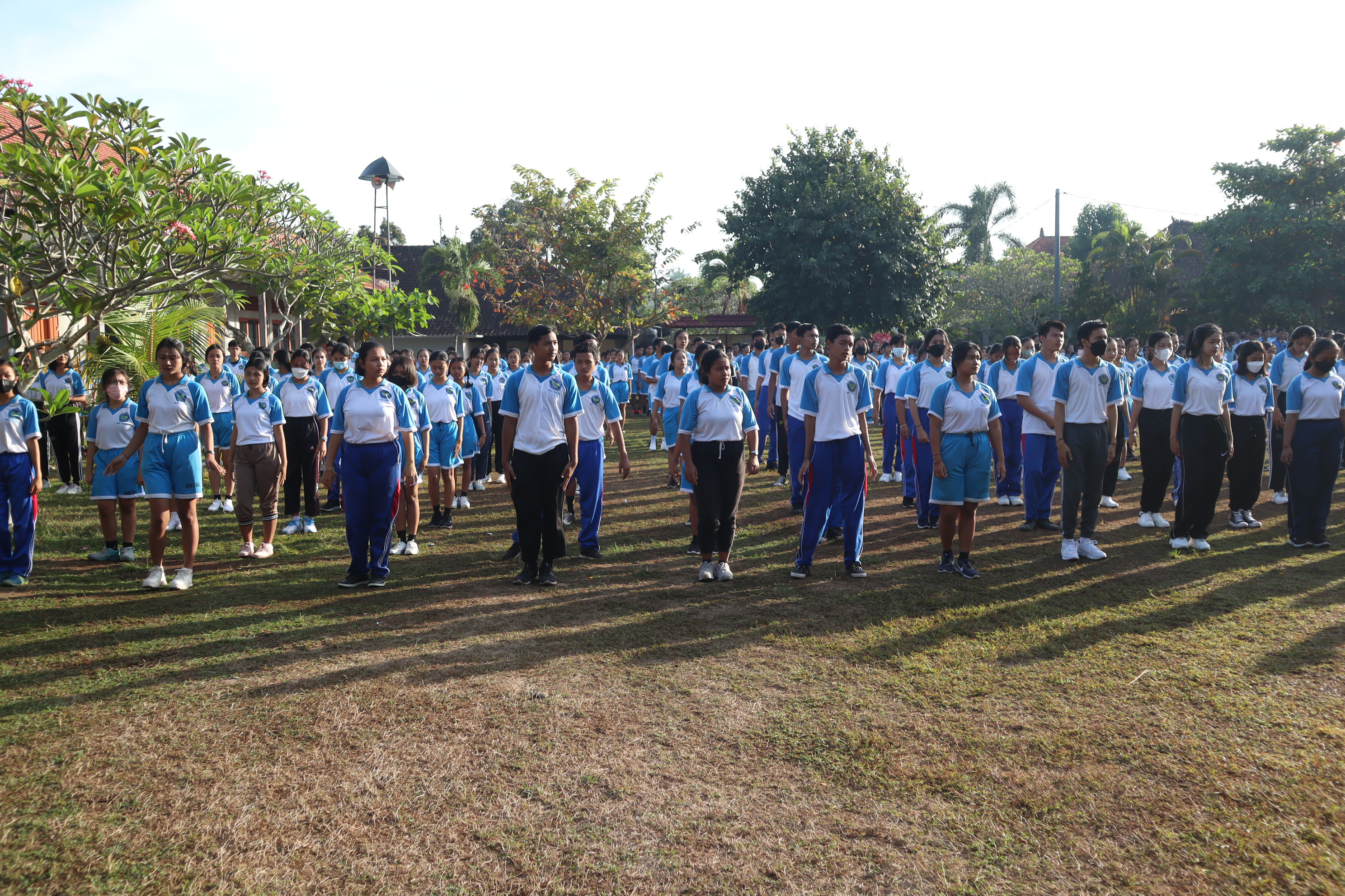 Kegiatan Jumat Sehat SMAN1 Tejakula