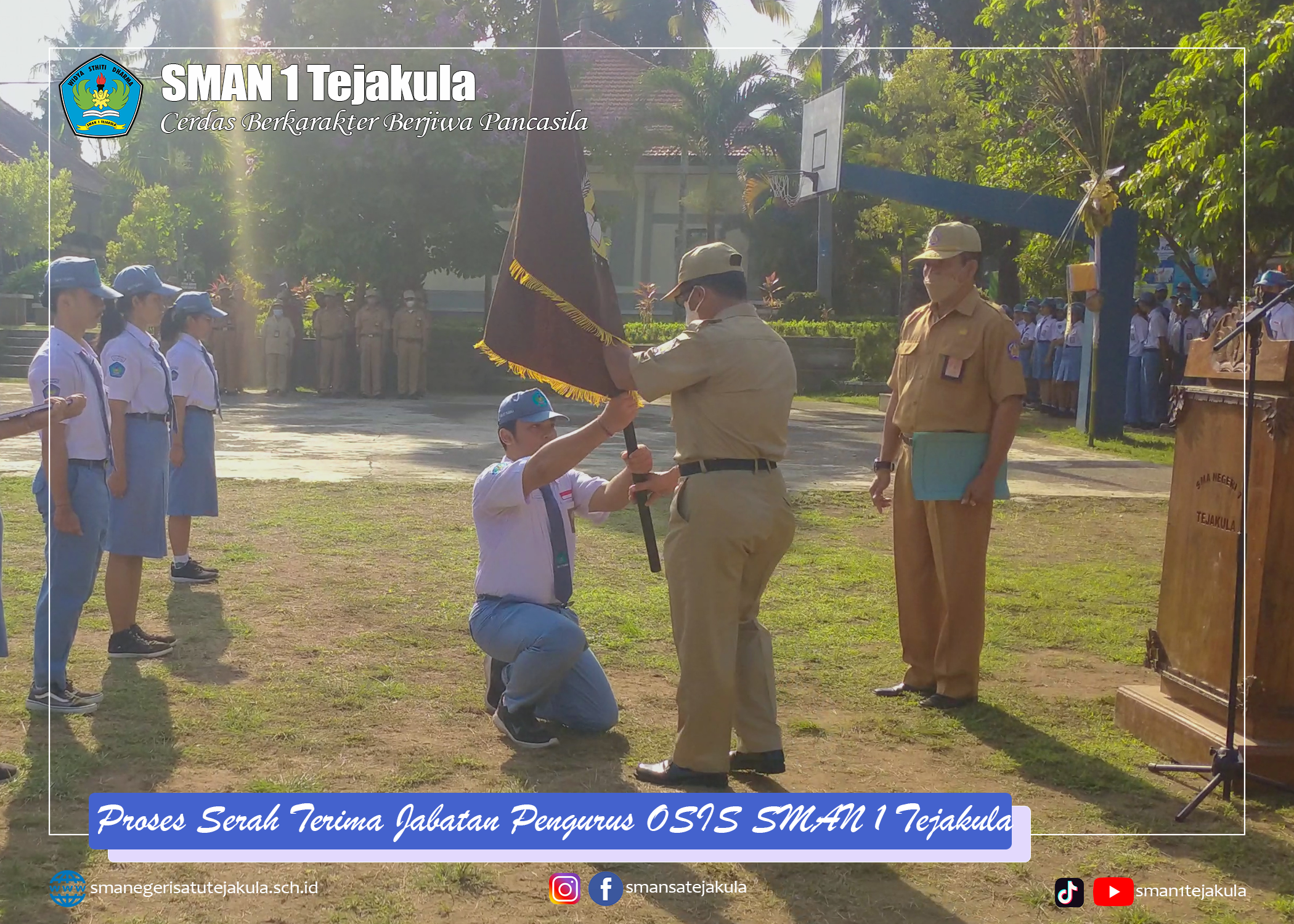 Pelantikan Pengurus MPK-OSIS Masa Bakti 2022/2023.