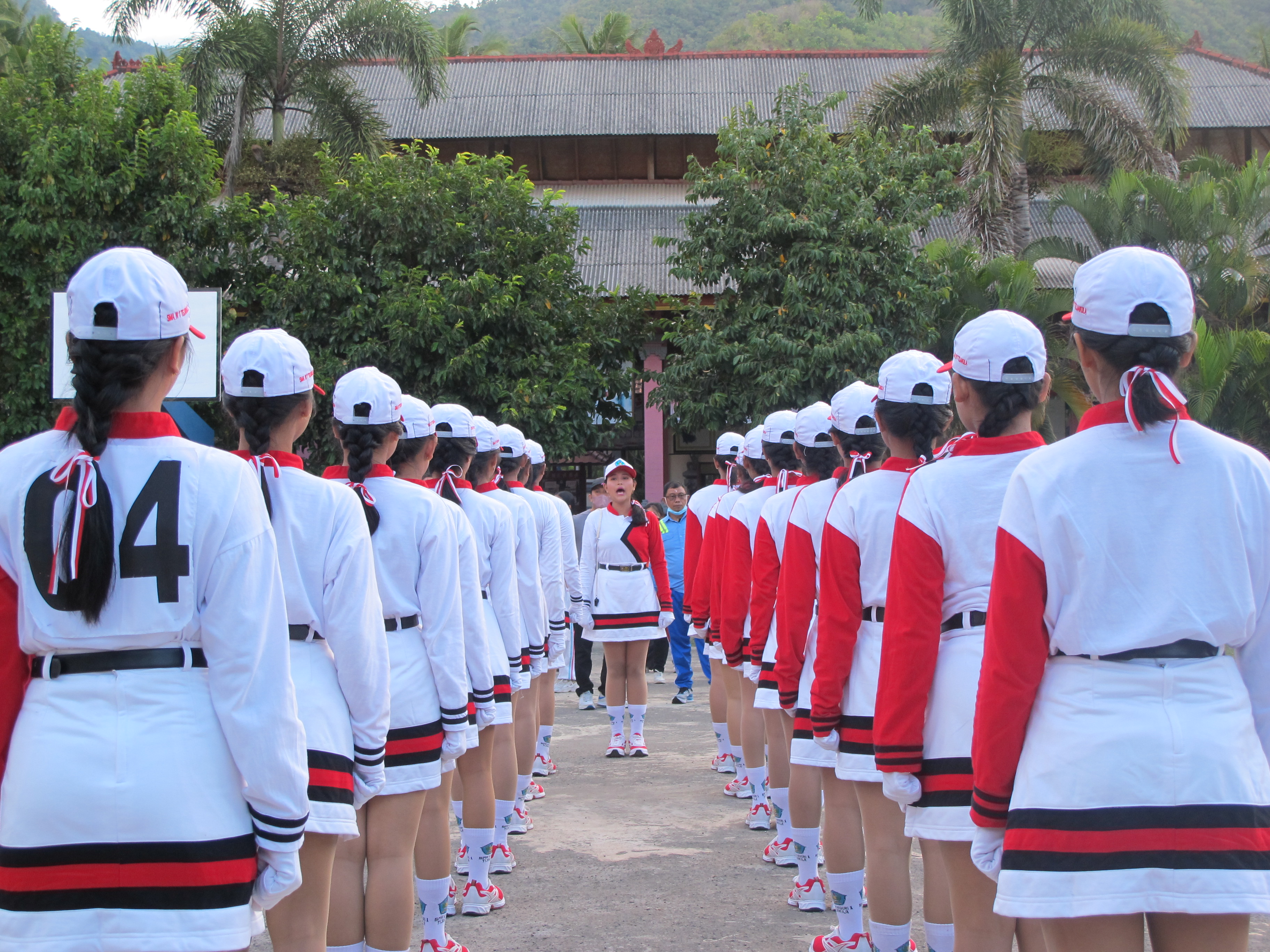 Kegiatan Lomba Gerak Jalan Tingkat Kecamatan Putra & Putri