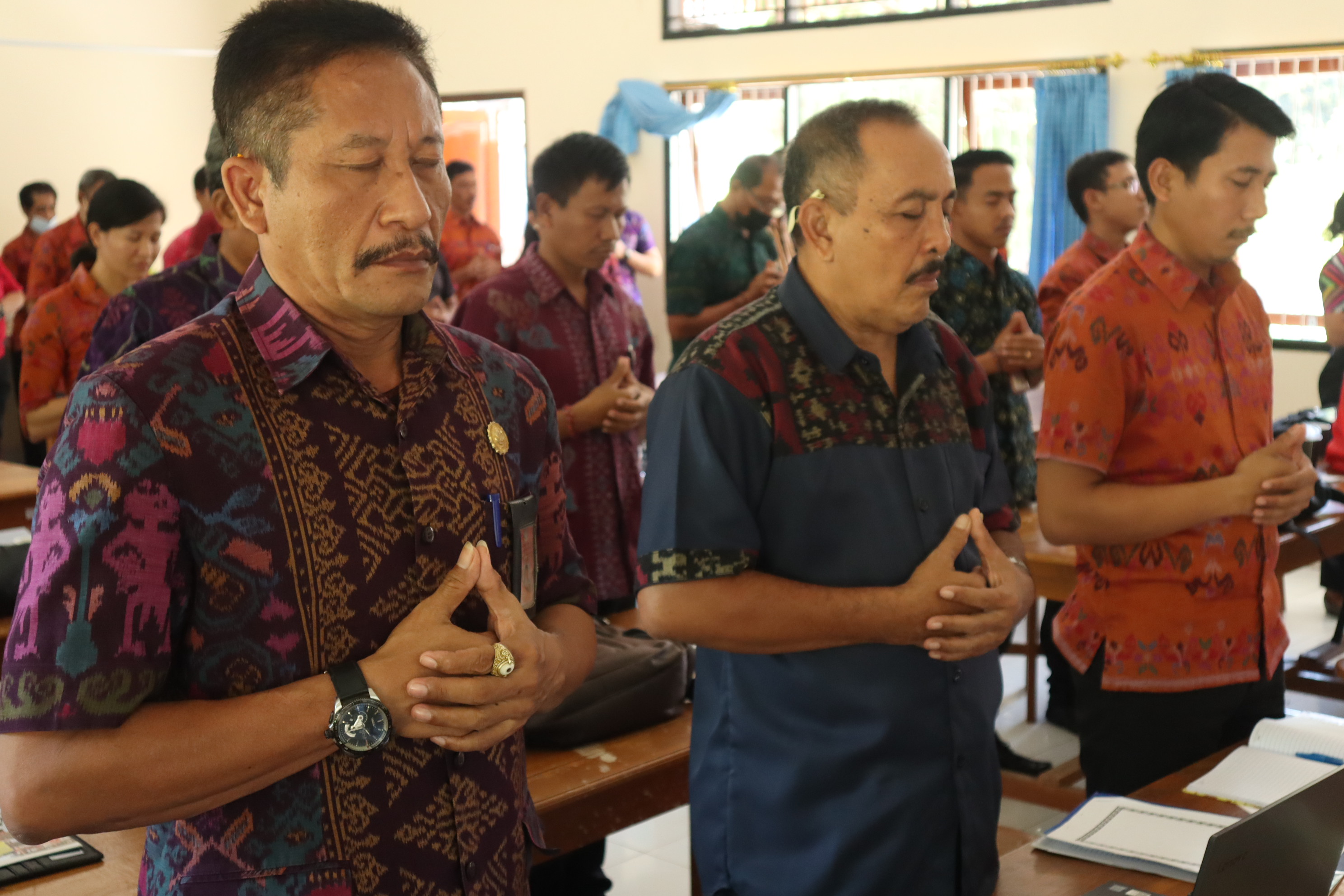 Rapat rutin Evaluasi Pembelajaran bulan Juli-Agustus sekaligus Sosialisasi Perencanaan Berbasis Data