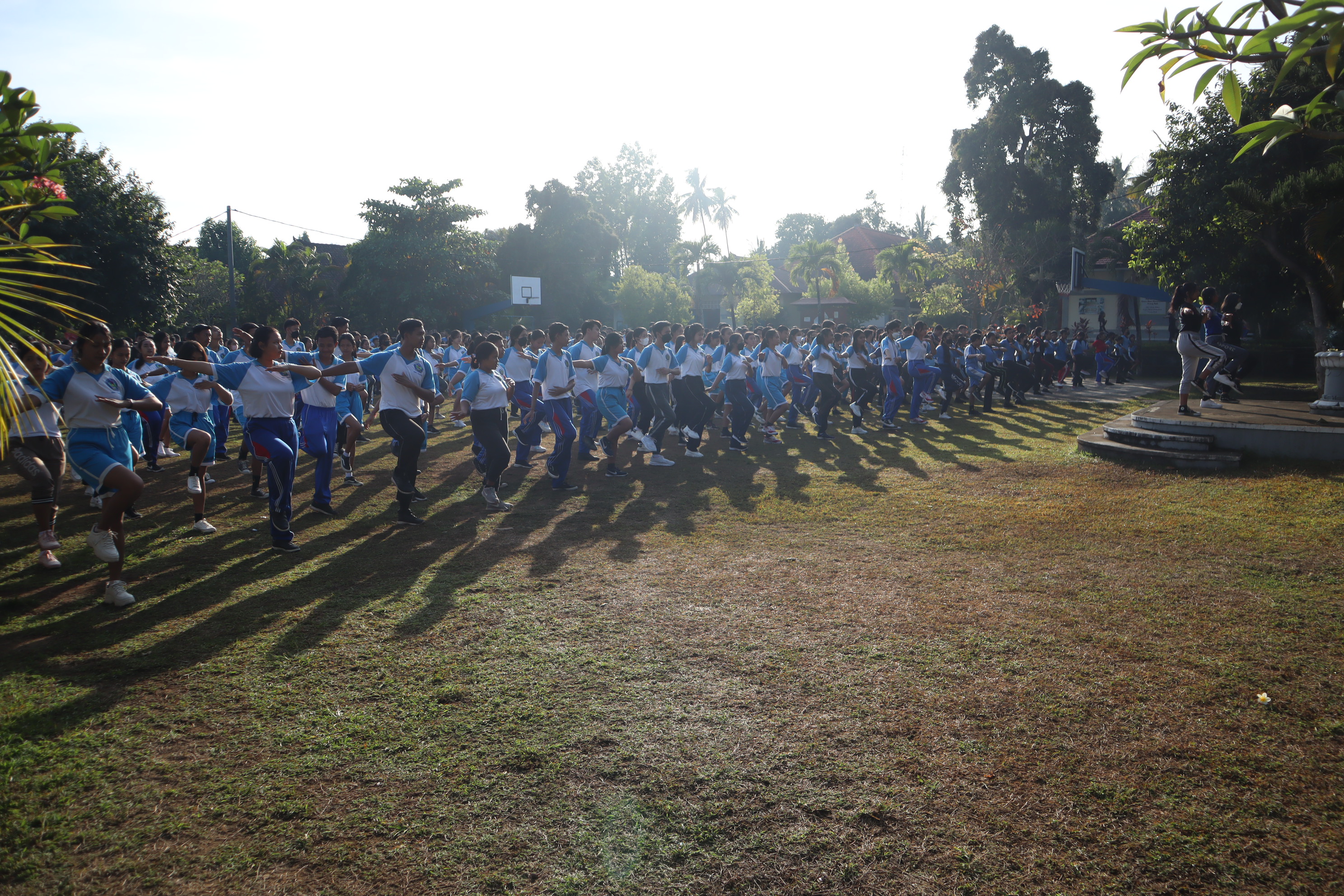 Kegiatan Jumat Sehat SMAN1 Tejakula