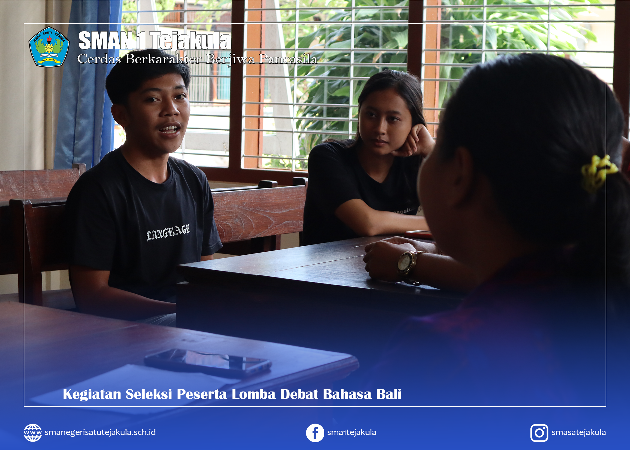 Seleksi Lomba Debat Mabasa Bali Tingkat SMA/SMK