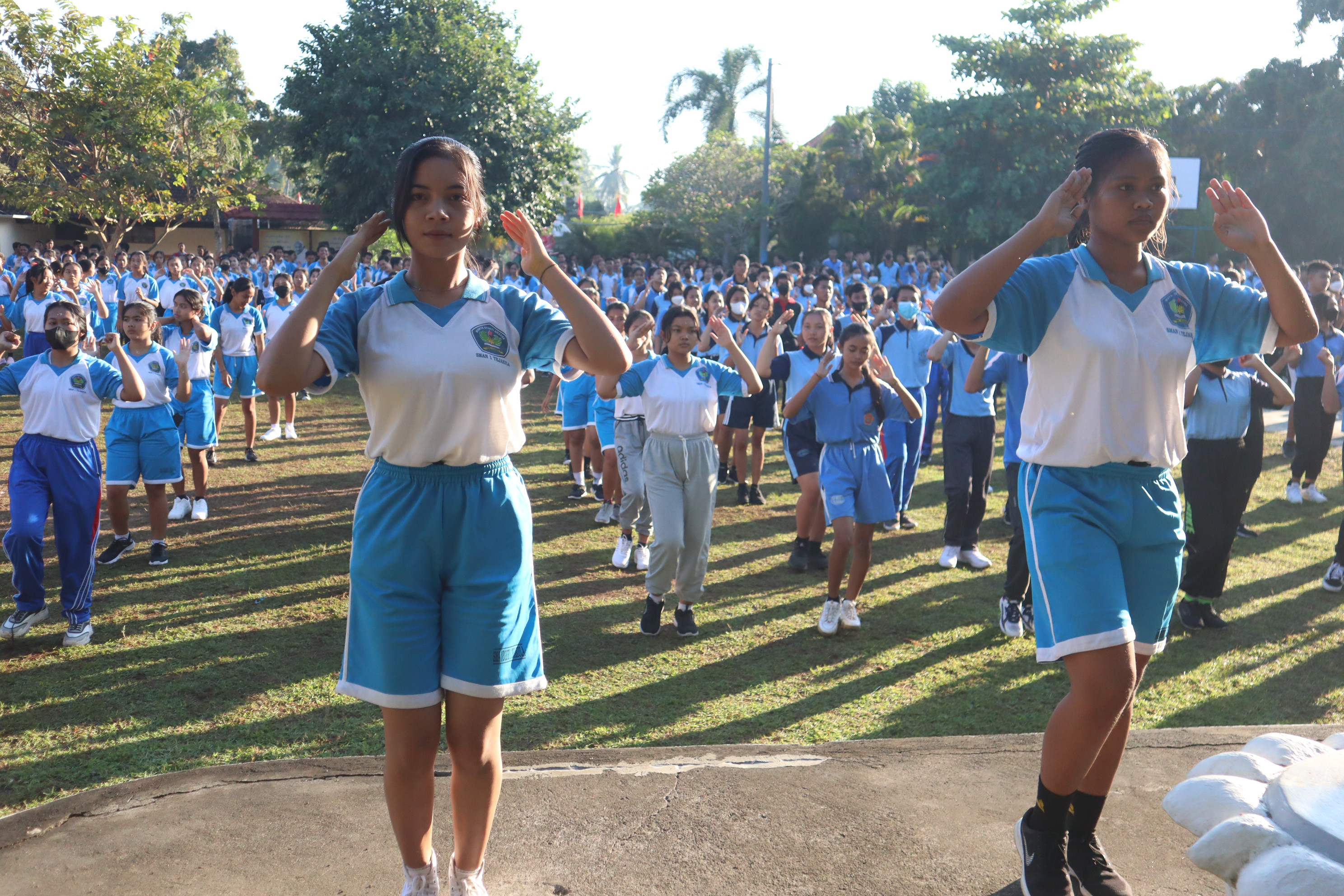 Kegiatan Jumat Sehat SMAN1 Tejakula