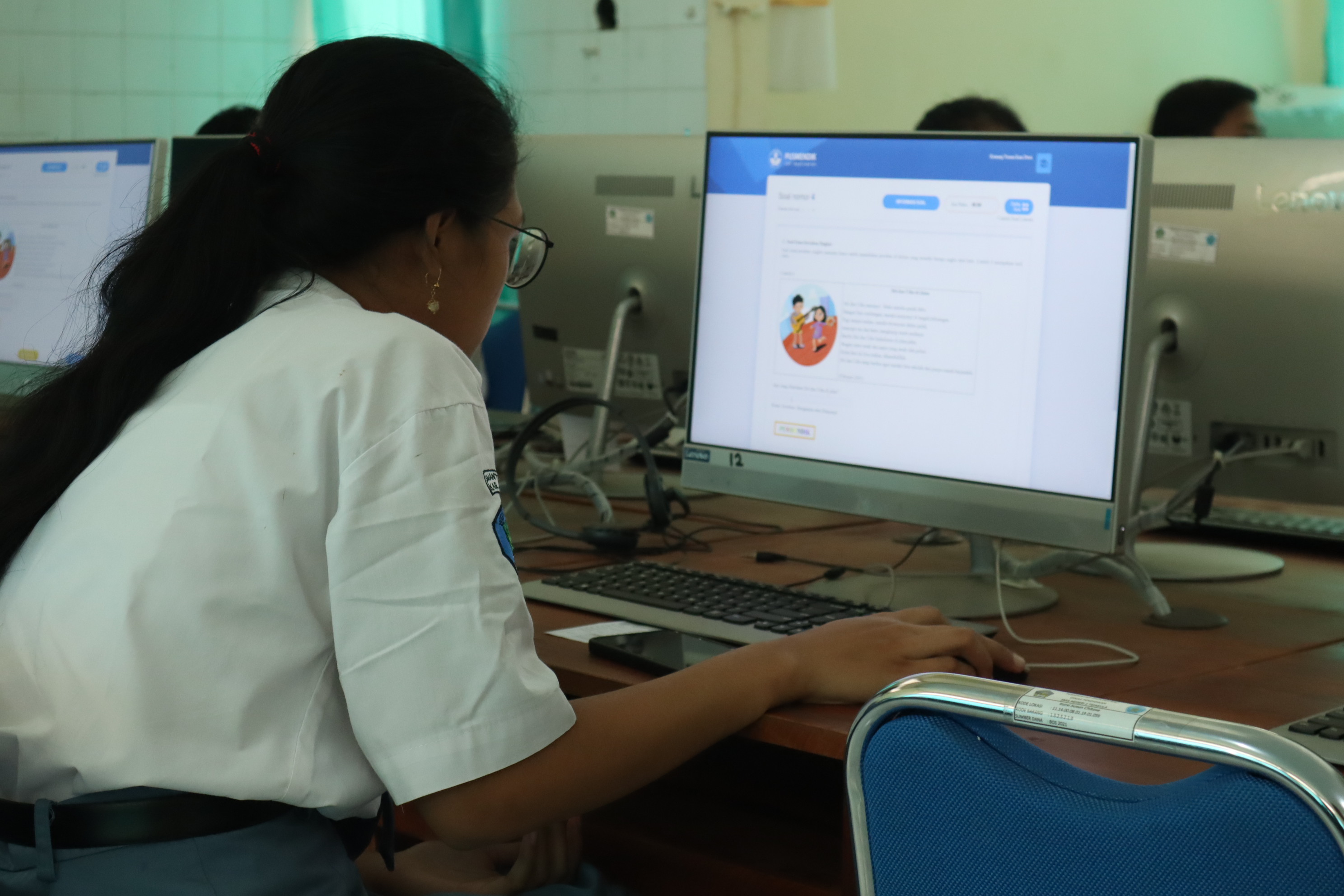 Kegiatan Gladi ANBK SMAN1 Tejakula Tahun 2022