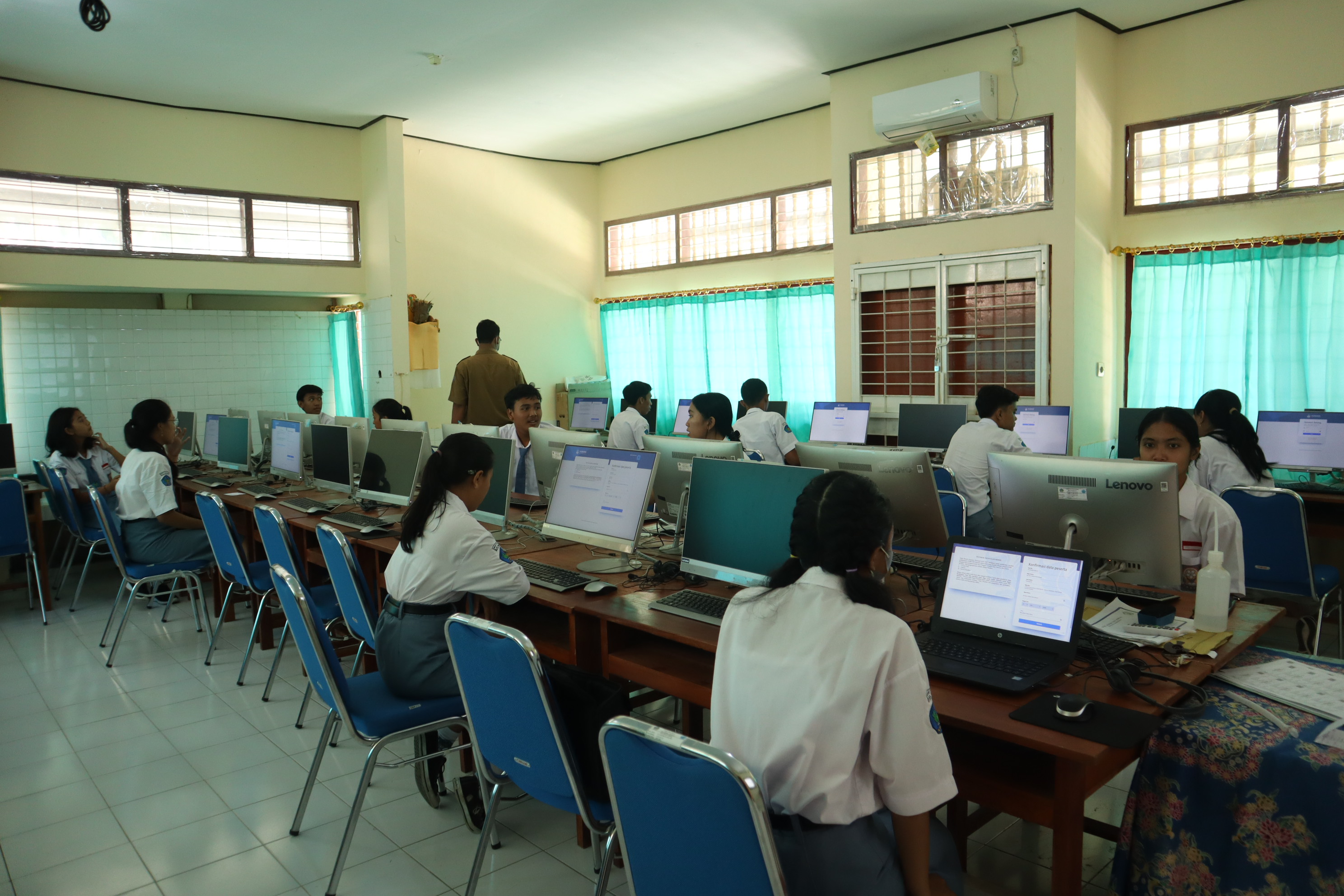 Kegiatan Gladi ANBK SMAN1 Tejakula Tahun 2022