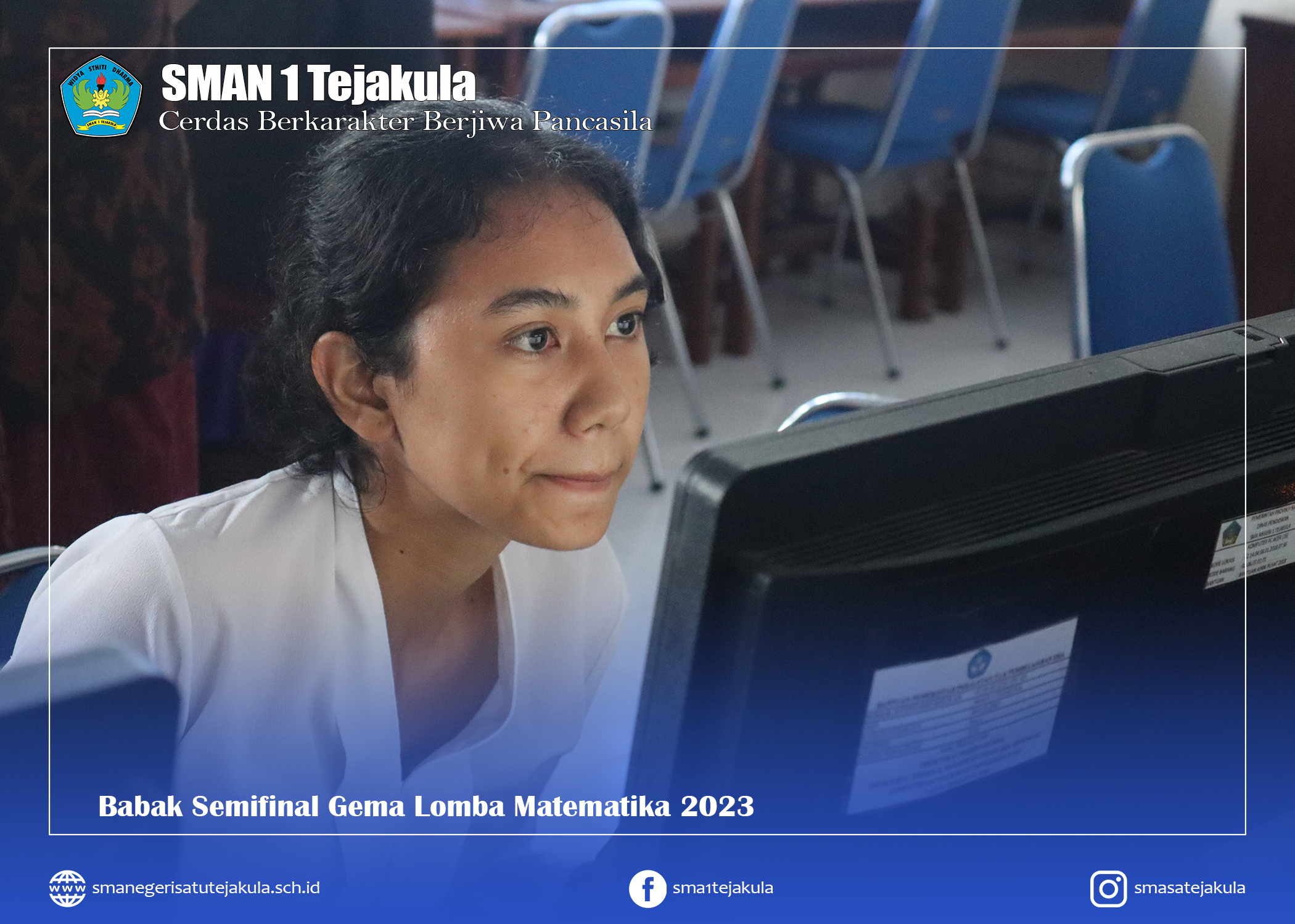 Kegiatan Babak Semifinal Gema Lomba Matematika 2023 secara Daring