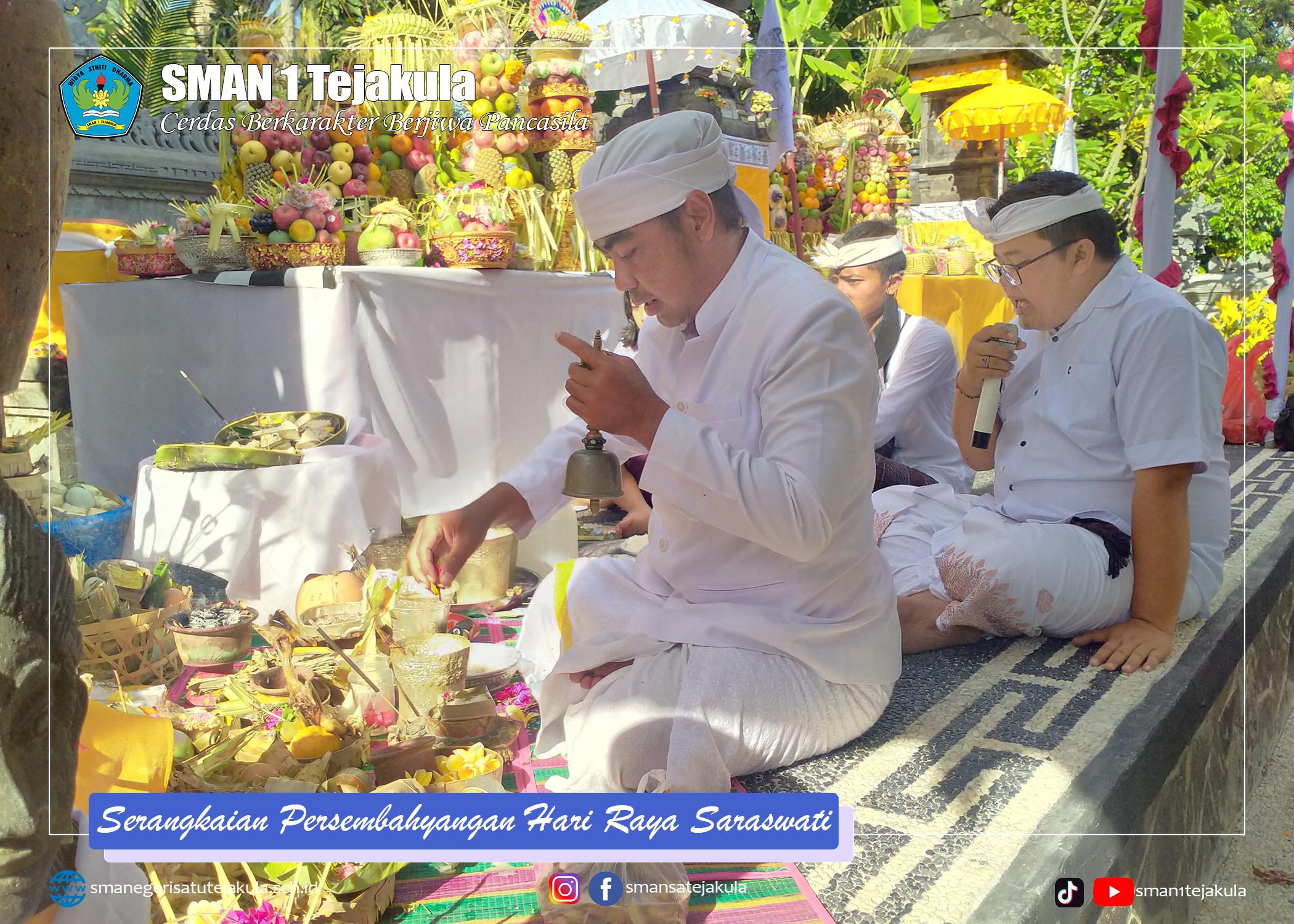 Serangkaian Kegiatan Hari Raya Saraswati