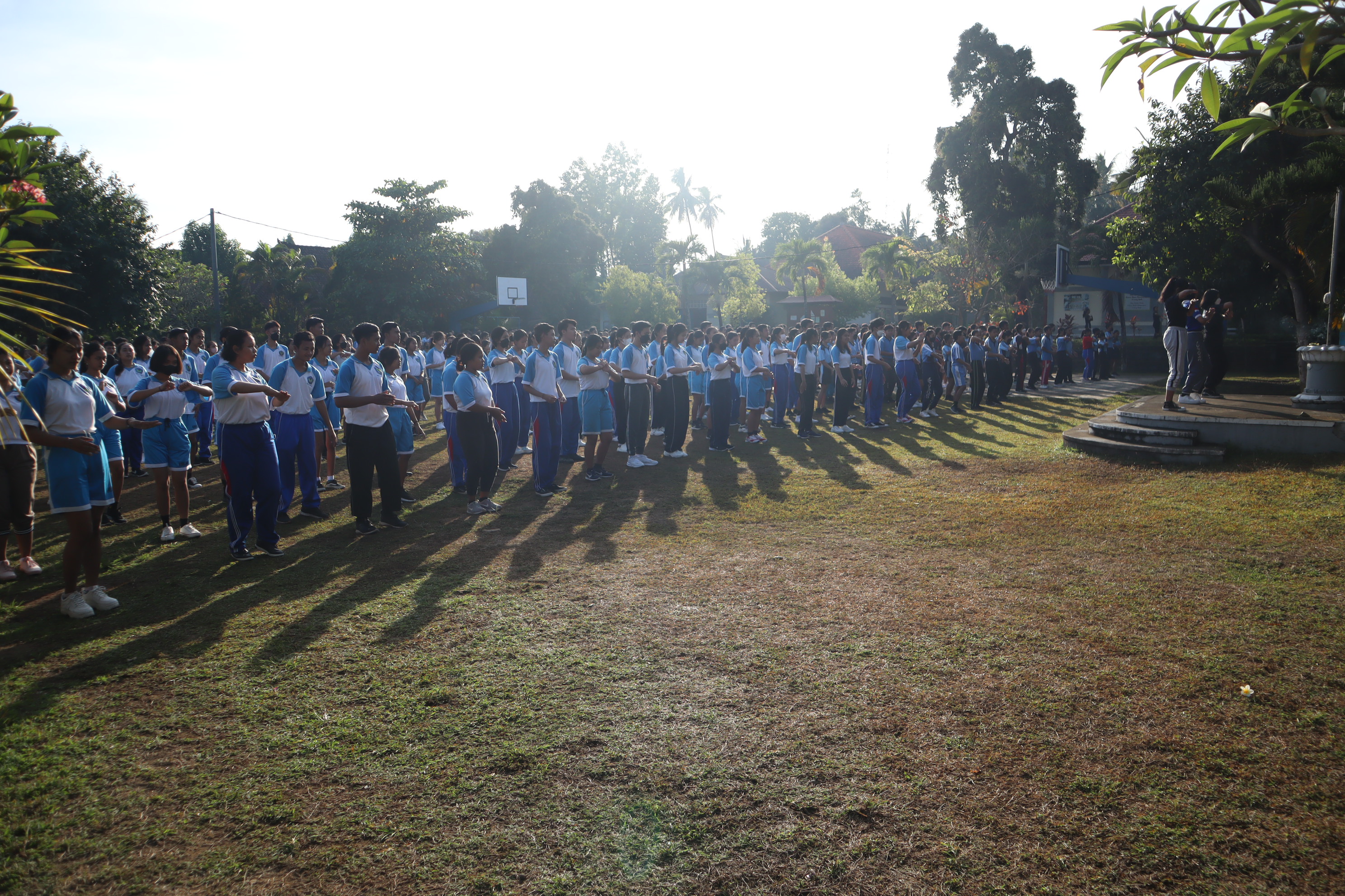 Kegiatan Jumat Sehat SMAN1 Tejakula